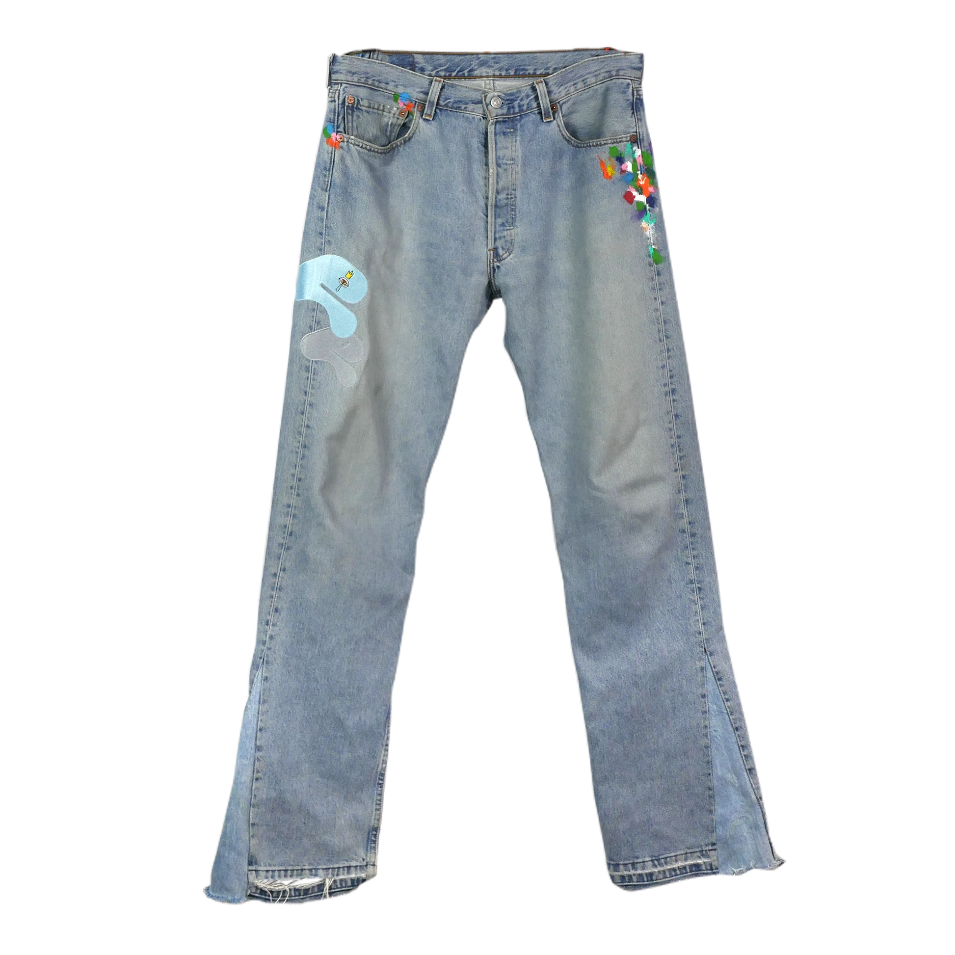 Jean bleu vintage hotsell